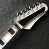Aluminum Guitar Neck by Baguley - Polished Finish, Black Block Inlays