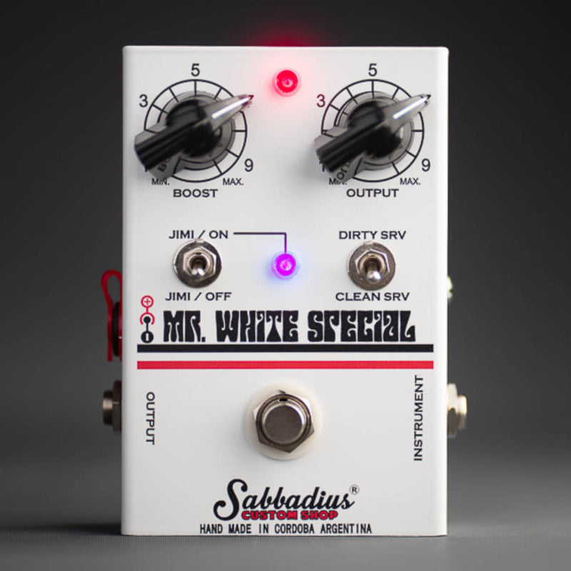 Sabbadius Mr White Pedal | Cool Guitar Shop