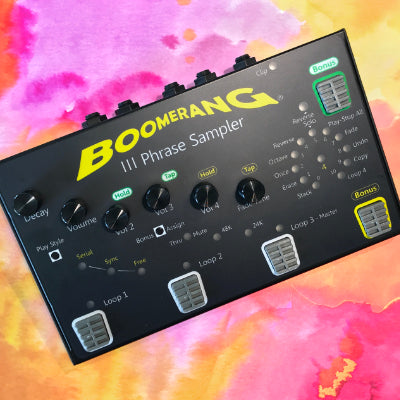 Boomerang Musical Products - Unique Pedals Designed in Texas