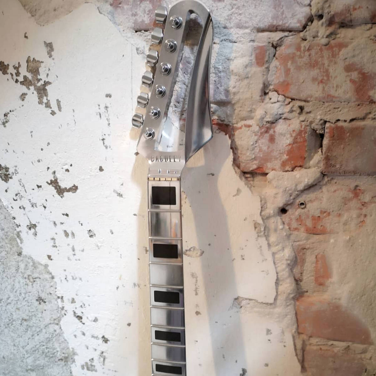 Aluminum Guitar Neck by Baguley - Block Inlays | Cool Guitar Shop