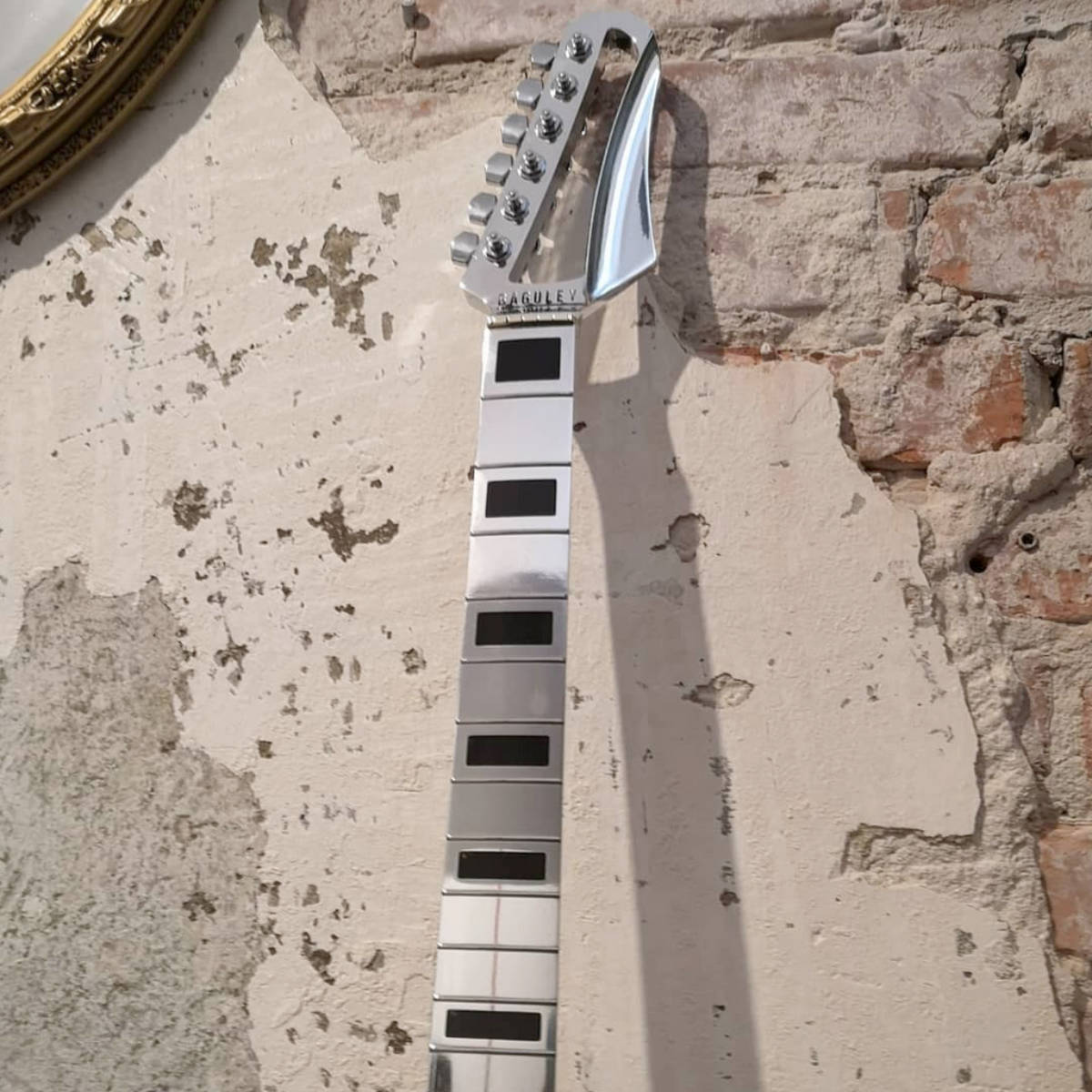 Aluminum Guitar Neck by Baguley - Block Inlays | Cool Guitar Shop