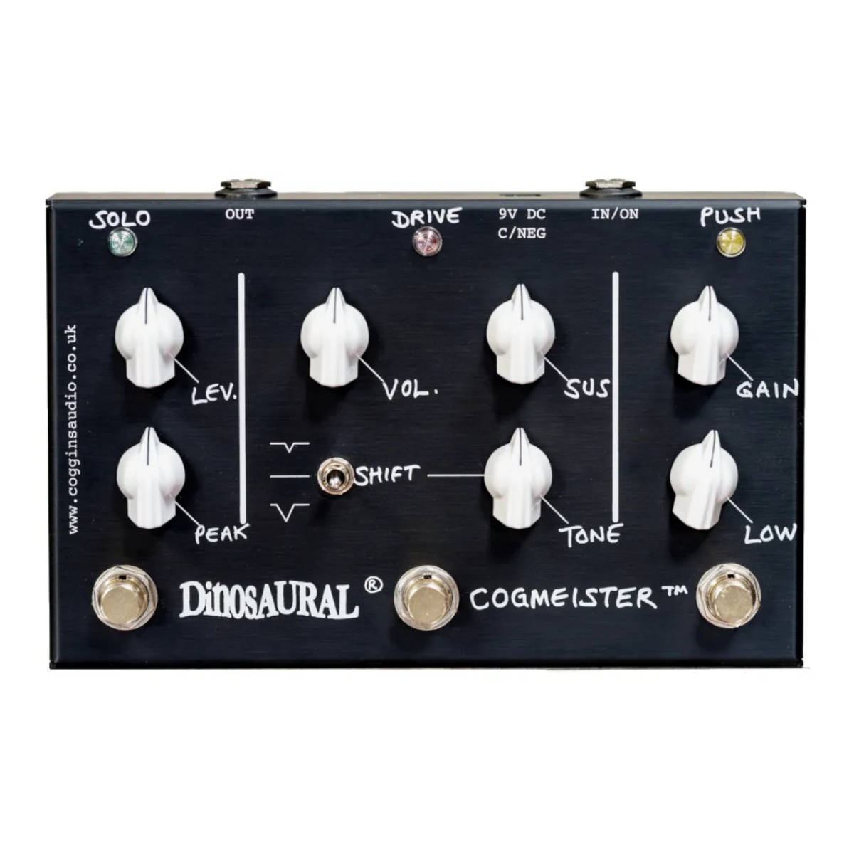 overdrive and boost pedal Dinosaural Cogmeister