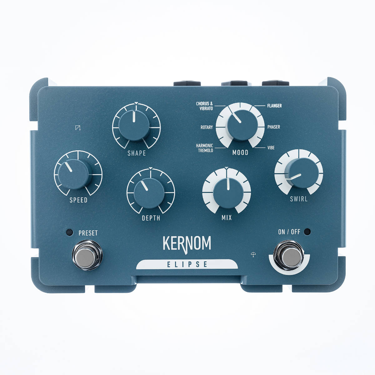 analog modulation pedal Kernom Elipse Multi Modulation Pedal