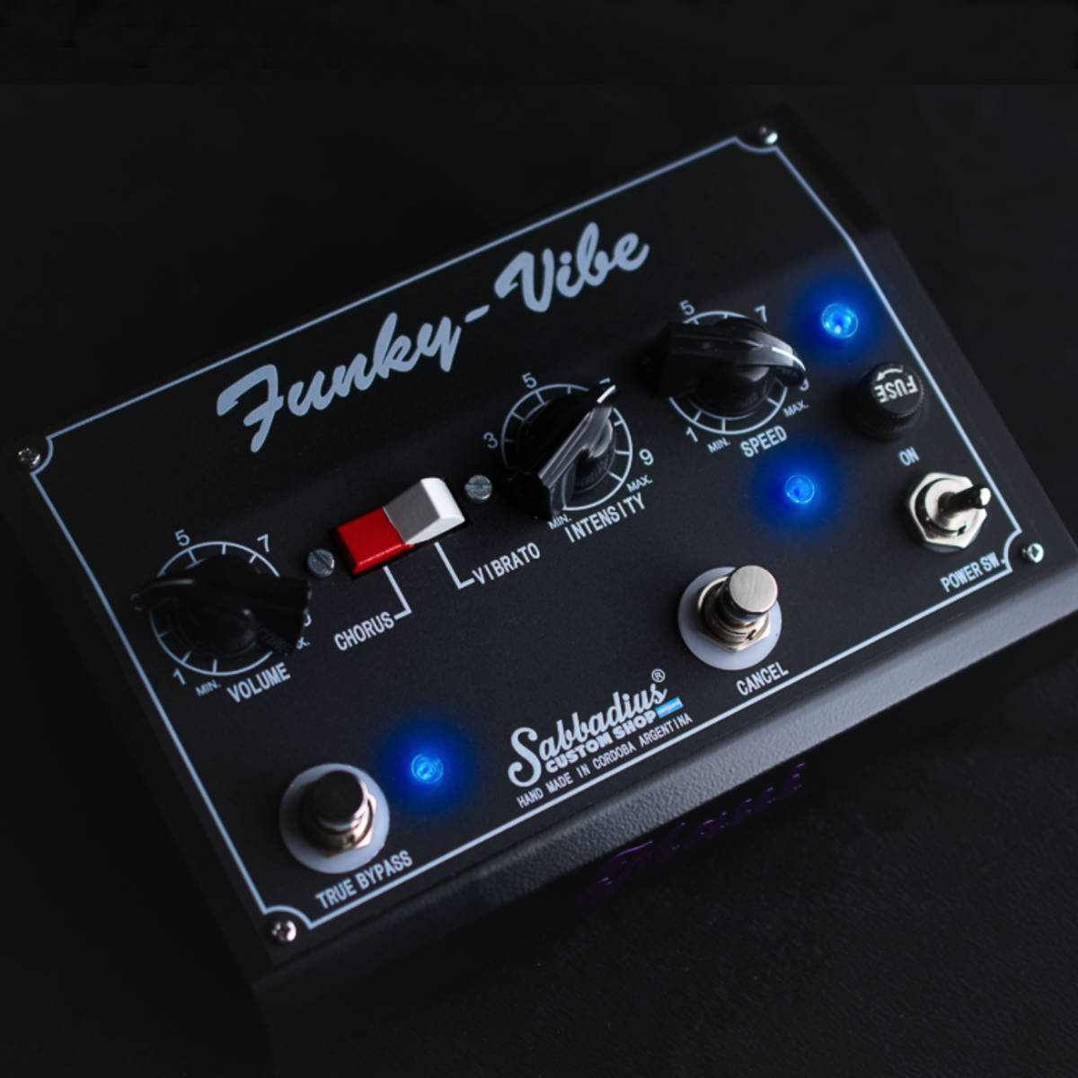 funky vibe pedal Sabbadius Funky Vibe Pedal