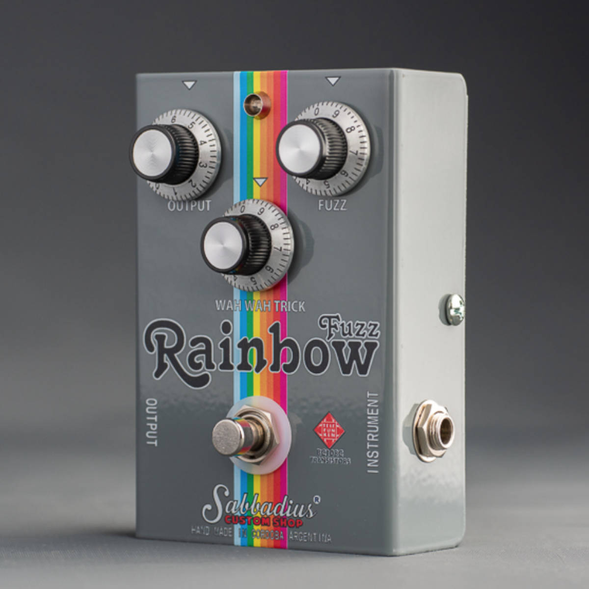 hendrix vibe pedal Sabbadius Rainbow Fuzz - Jimi Hendrix Fuzz Pedal