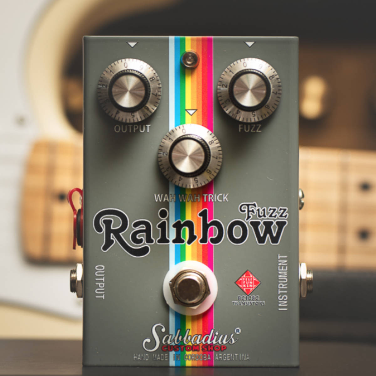best hendrix fuzz pedal Sabbadius Rainbow Fuzz - Jimi Hendrix Fuzz Pedal
