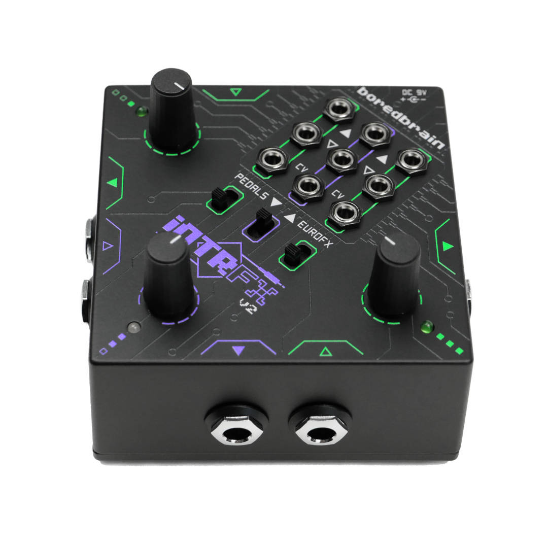 guitar pedals with cv Boredbrain Music INTRFX v2