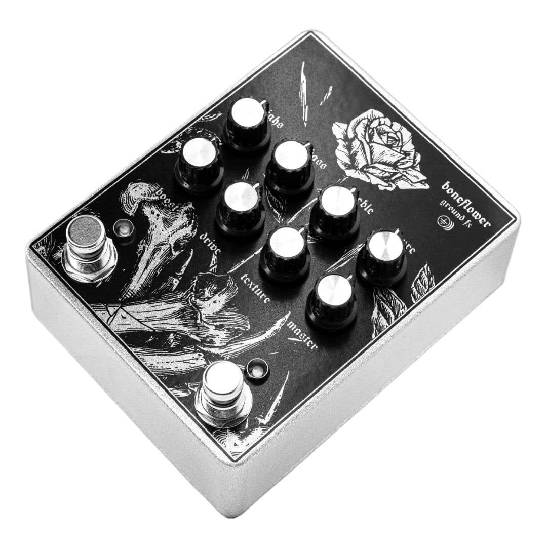 burning sunn pedal Ground FX Boneflower Overdrive Pedal