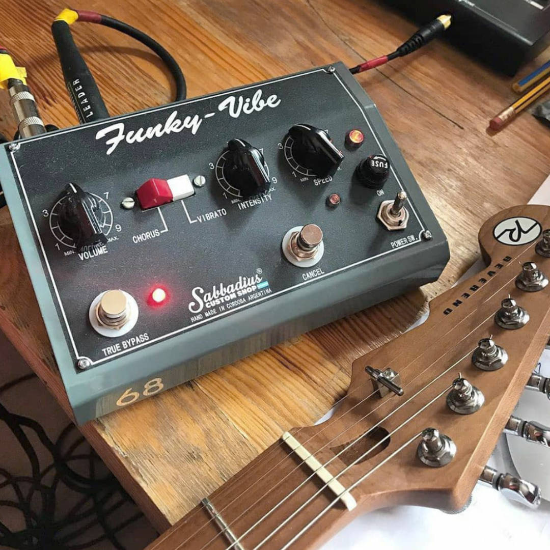 pedals for funk guitar Sabbadius Funky Vibe Pedal
