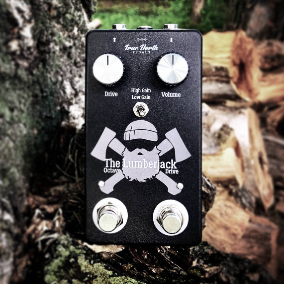 low gain fuzz pedal True North Lumberjack Pedal