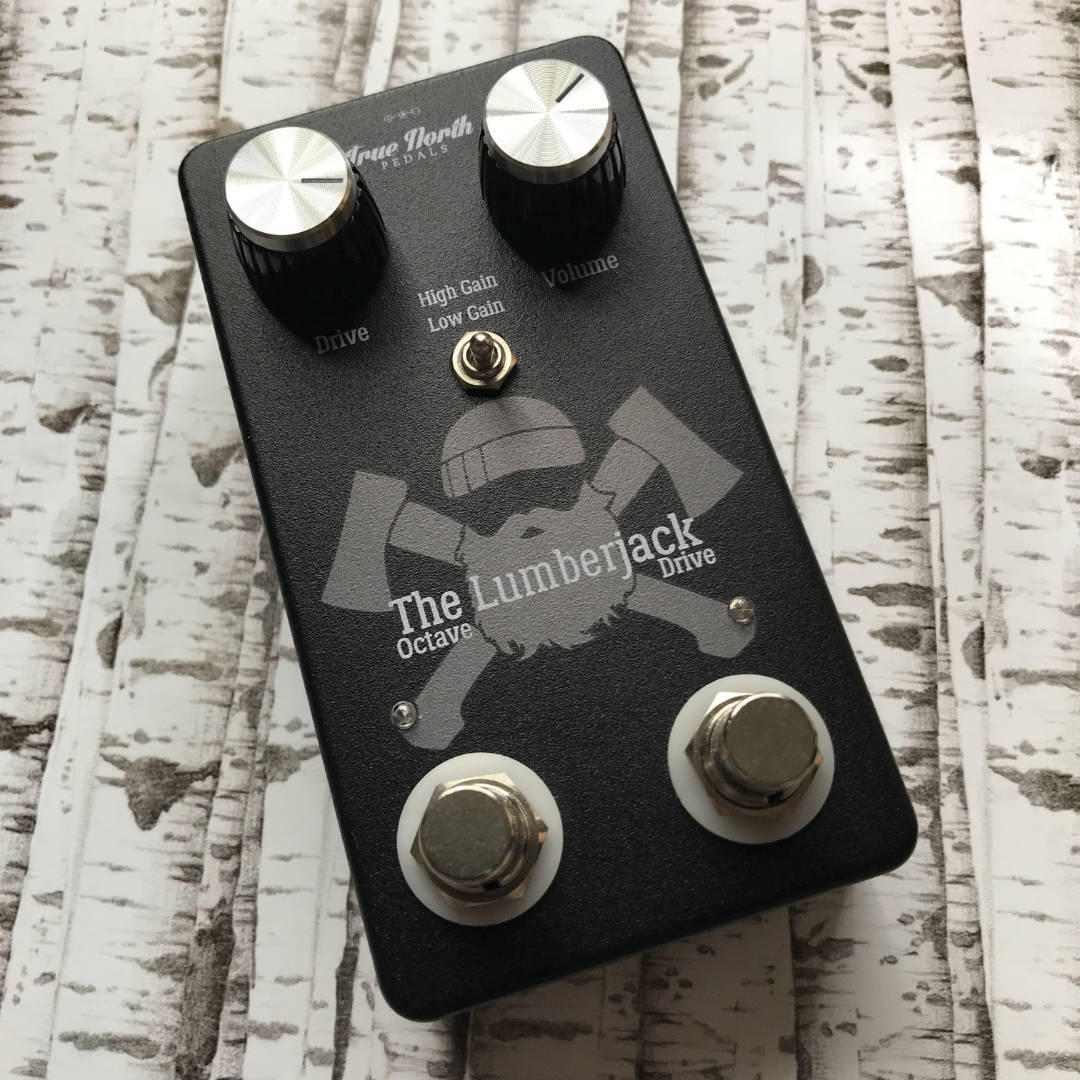 low gain fuzz pedal True North Lumberjack Pedal
